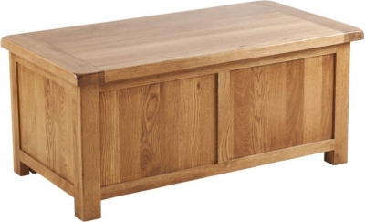 Originals Rustic Oak Large Blanket Box - image 1