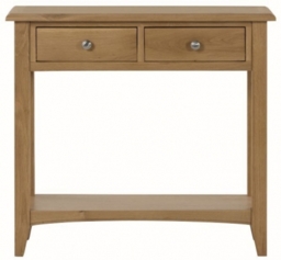 Kilkenny Oak 2 Drawer Console Table