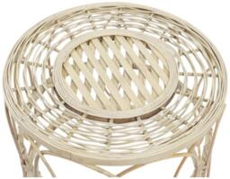 Urban Natural Rattan Set of 2 Round Side Tables - thumbnail 3