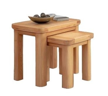 Clarion Oak Nest of Tables - image 1