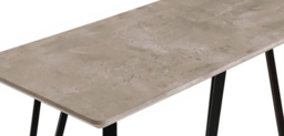 Tetro Concrete Effect Console Table - thumbnail 2