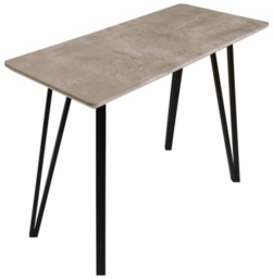 Tetro Concrete Effect Console Table - thumbnail 1