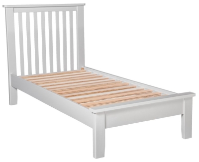 Henley Grey Slatted Bed - Sizes Available