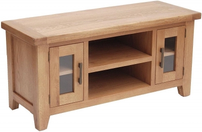 Hampshire Oak Large TV Unit