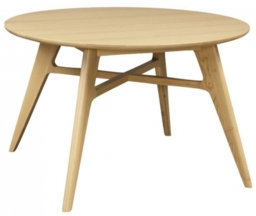 Carrington Oak 4 Seater Round Dining Table