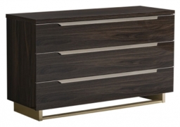 Modum Smart Walnut Italian 3 Drawer Chest