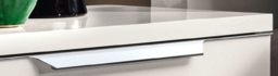 Modum Kimera White Italian 2 Drawer Mini Bedside Cabinet - thumbnail 2