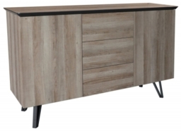 Delta Rustic Wood Medium Sideboard - thumbnail 1