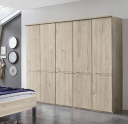 Wiemann Dakar 2 5 Door Wardrobe in Rustic Oak - thumbnail 3