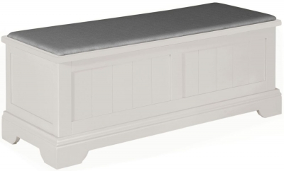 Berkeley Grey Painted Blanket Box - image 1