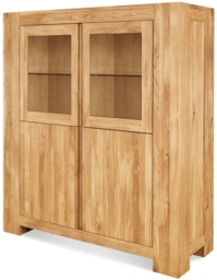 Clemence Richard Massive Oak Display Cabinet - thumbnail 2