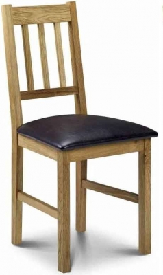 Coxmoor Oiled Oak Dining Chair (Sold in Pairs) - image 1