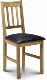 Coxmoor Oiled Oak Dining Chair (Sold in Pairs) - thumbnail 1