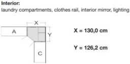 Loft Corner Wardrobe - Variation Available - thumbnail 5