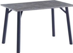 Aleah Grey and Black 120cm Dining Table - thumbnail 2