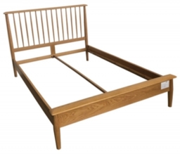 Malmo Oak Low Foot Bed - Comes in 4ft 6in Double and 5ft King Size Options