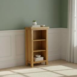 Salisbury Lite Small Bookcase - Oak - thumbnail 1