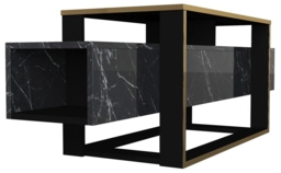 Clearance - Weldona TV Unit - Black Marble Effect - thumbnail 3