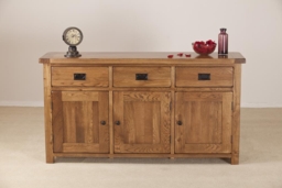 Originals Rustic Oak Large Sideboard - thumbnail 2