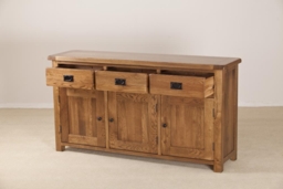 Originals Rustic Oak Large Sideboard - thumbnail 3