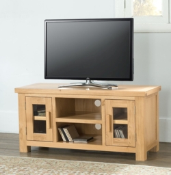 Cambridge Oak Large TV Unit - thumbnail 3