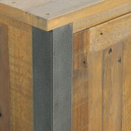 Clearance - Urmston Elegance Reclaimed Wood Home Office Desk - FSS16415 - thumbnail 3