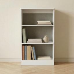 Warwick Bookcase - White - thumbnail 1