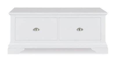 Bentley Designs Hampstead White Blanket Box - image 1