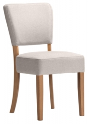 2 x Kimber Linen Fabric Dining Chair - thumbnail 1