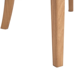 2 x Kimber Linen Fabric Dining Chair - thumbnail 5