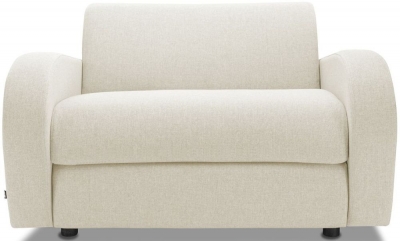 Jay-Be Retro Luxury Reflex Foam Chair - Cream Fabric - image 1