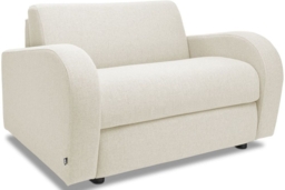 Jay-Be Retro Luxury Reflex Foam Chair - Cream Fabric - thumbnail 2