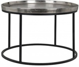 Lyam Silver Tray Round Coffee Table