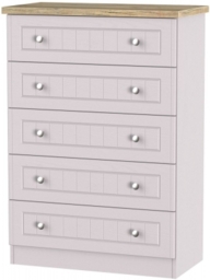 Vienna Cashmere 5 Drawer Chest