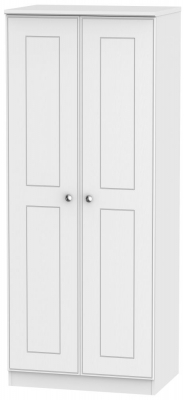 Victoria 2 Door Wardrobe - White Ash - image 1