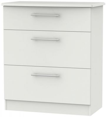 Sherwood Grey 3 Drawer Deep Chest