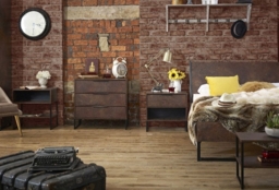 Diego Copper and Black Bedside Table - thumbnail 3