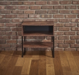 Diego Copper and Black Bedside Table - thumbnail 2