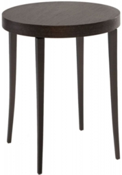 Gillmore Space Fitzroy Charcoal Round Side Table