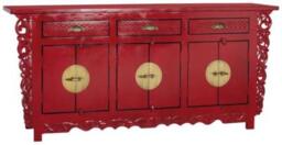 Lubesh Mango Wood 6 Door 3 Drawers Large Sideboard