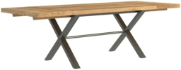 Fusion 6-8 Seater Oak Extending Dining Table - thumbnail 4