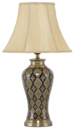 Mindy Brownes Una Gold Ceramic Table Lamp