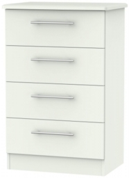 Sherwood Porcelain 4 Drawer Midi Chest - thumbnail 1