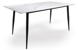 Murray White Sintered Stone 160cm Dining Table