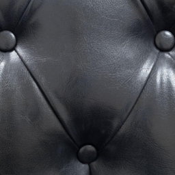 Chesterfield Black 3 Seater Sofa - thumbnail 4