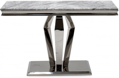 Vida Living Arturo Grey Marble Console Table