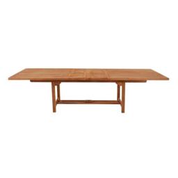 Arrow Teak Extending Dining Table - 240-300cm - thumbnail 3