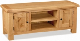 Salisbury Premium Oak Storage TV Unit