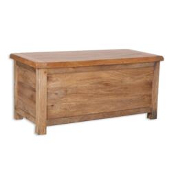 Odisha Blanket Box - Solid Mango Wood - thumbnail 3