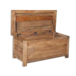 Odisha Blanket Box - Solid Mango Wood - thumbnail 4